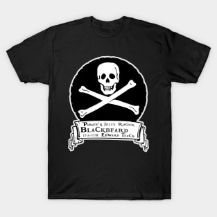 Jolly Roger - Edward Blackbeard Teach T-Shirt